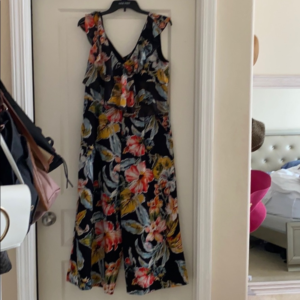 Alex Marie floral jumpsuit size 14